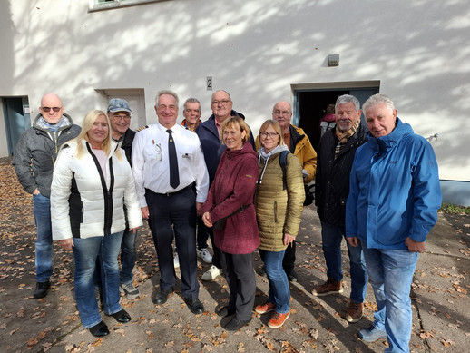 Der Abteilungsleiter WSP/LuSi, Herr PD Lengowski, nahm sich darüber hinaus die Zeit, persönlich mit uns ins Gespräch zu kommen