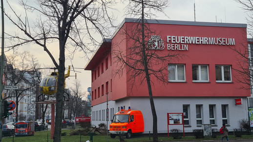Gebäude des Feuerwehrmuseums Berlin