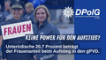 Frauen in der Berliner Polizei haben es beim Aufstieg in den gehobenen Polizeivollzugsdienst schwer – die aktuellen Zahlen sind ernüchternd. Nur 20,7 Prozent der Aufsteiger sind weiblich, viele Abteilungen melden erst gar keine Kandidatinnen. Woran liegt das, und warum greifen bestehende Maßnahmen nicht? Das fragt Frauenvertreterin DPolG Berlin Angélique Yumusak.