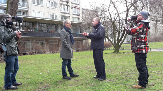 Landesvorsitzender Bodo Pfalzgraf im Interview mit Beckmann