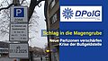 Neue Parkzonen wie hier in Berlin- Charlottenburg, verschärfen Krise der Berliner Bußgeldstelle  - 