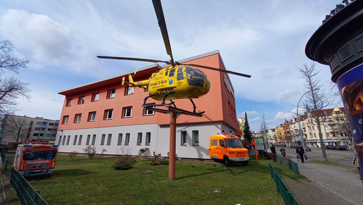 Hubschrauber der Berliner Feuerwehr