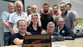 Gruppenbild aller Teilnehmendem am Führungskräfte Seminar der DPolG Berlin in den Räumen der HUK Coburg in Berlin 